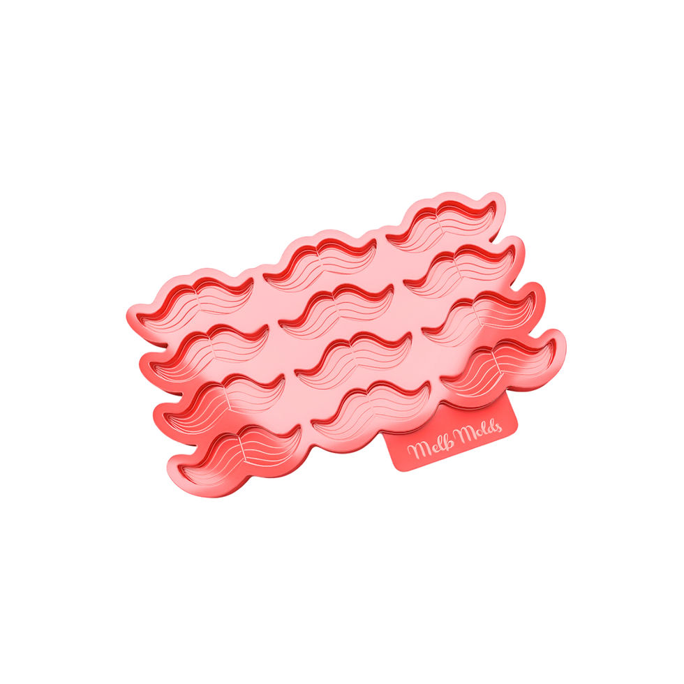 Mustache Brooch Silicone Mold ✨- Epoxy Resin Melb Molds Silicone Molds - MelbMolds