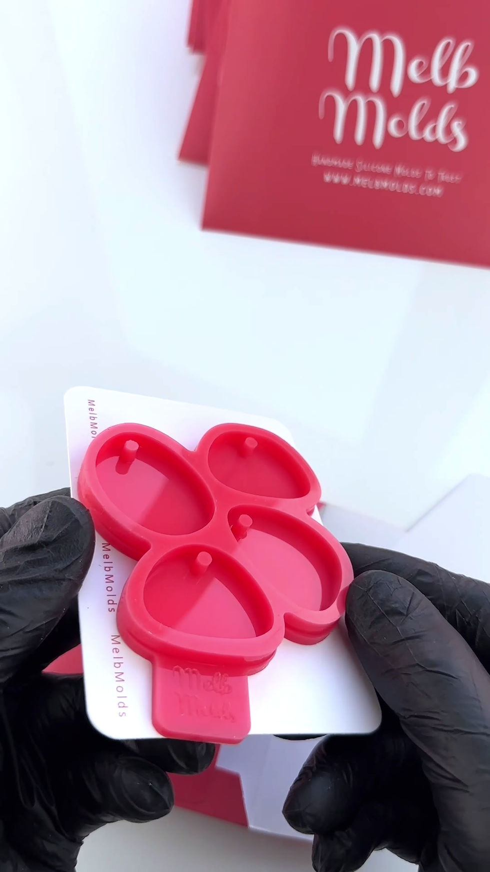 Miniatura: Organic Shape Tag Silicone Mold - Melb Molds