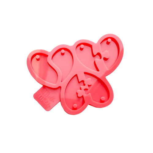 Shiny Glossy Making Keychain Polymer Clay Mold Necklace Epoxy Jewellery...