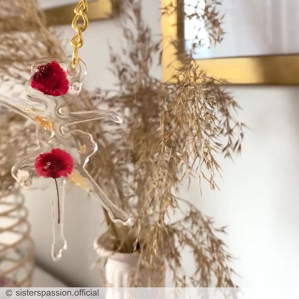 Thumbnail: Ballerina Keyrings Epoxy Resin MelbMolds  Melb Molds