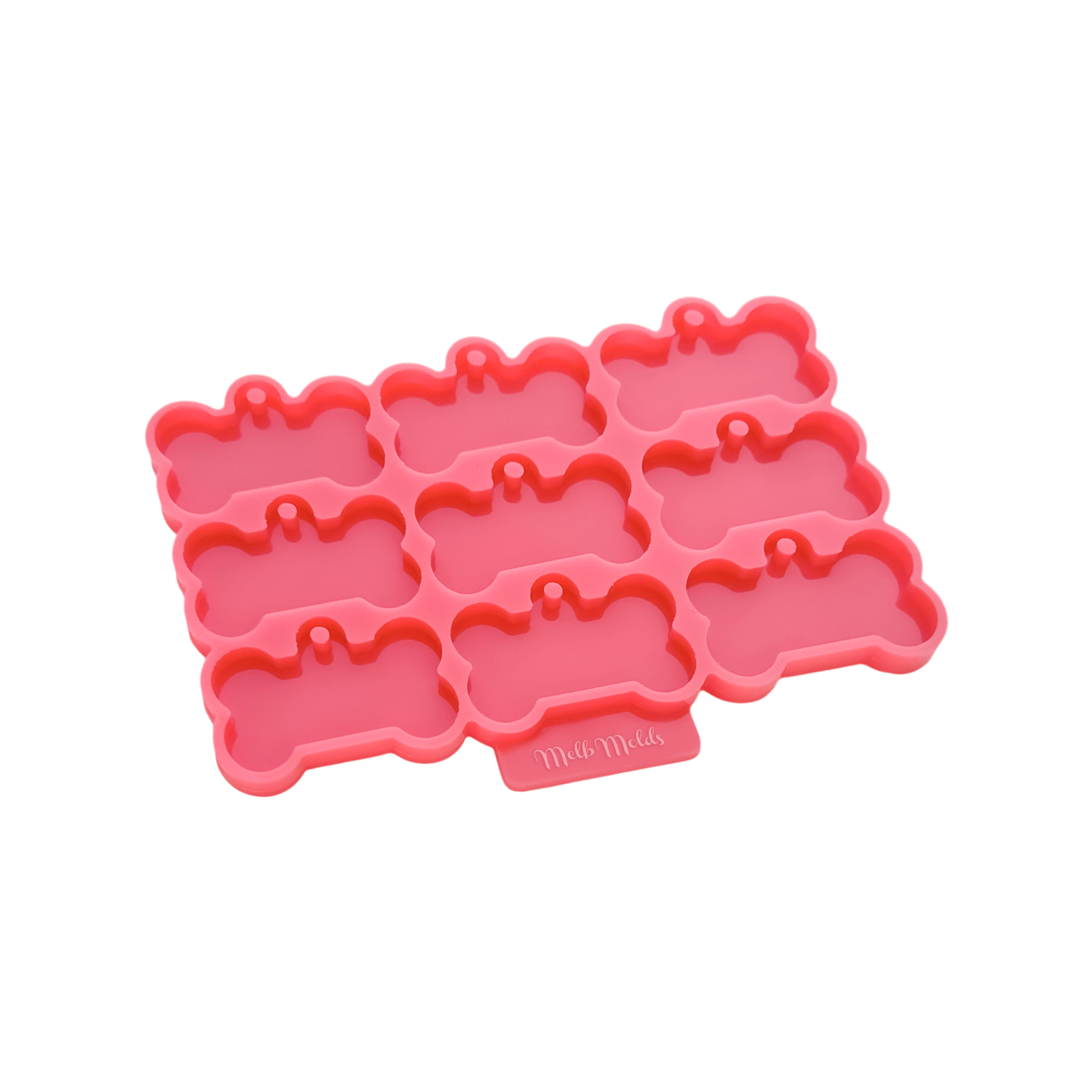 Bone Dog ID Tag Silicone Mold - MelbMolds