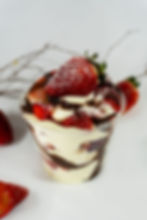 Fresas con crema