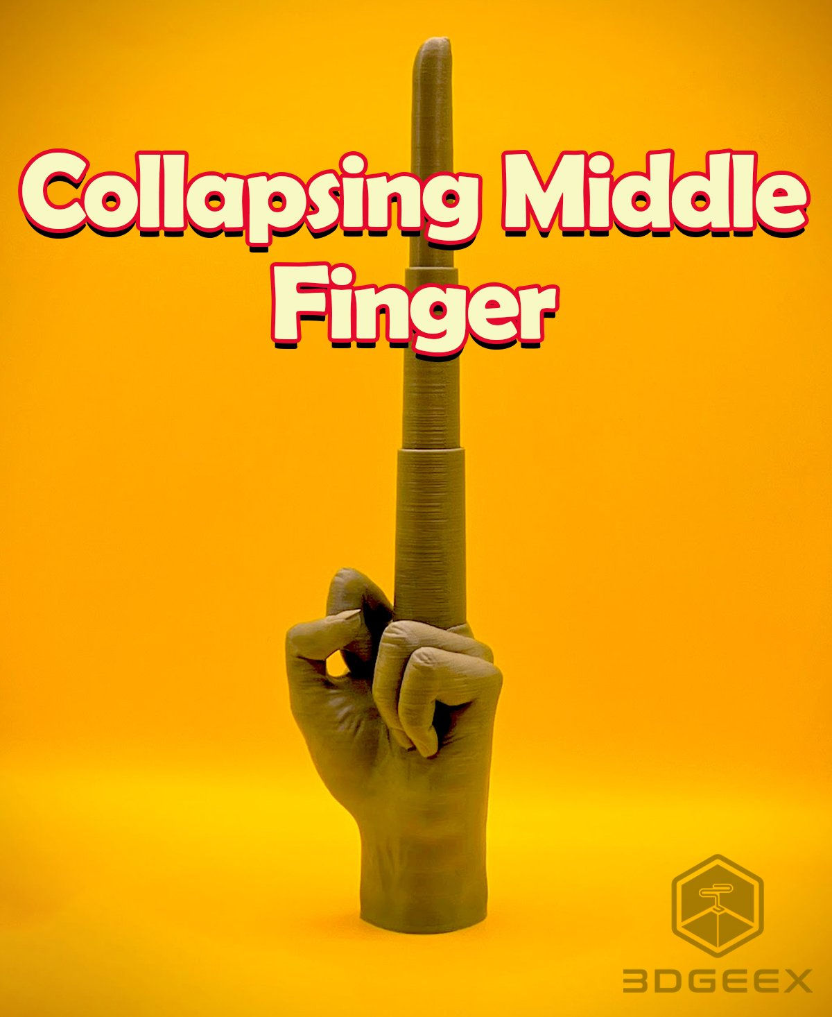 Collapsing Middle Finger