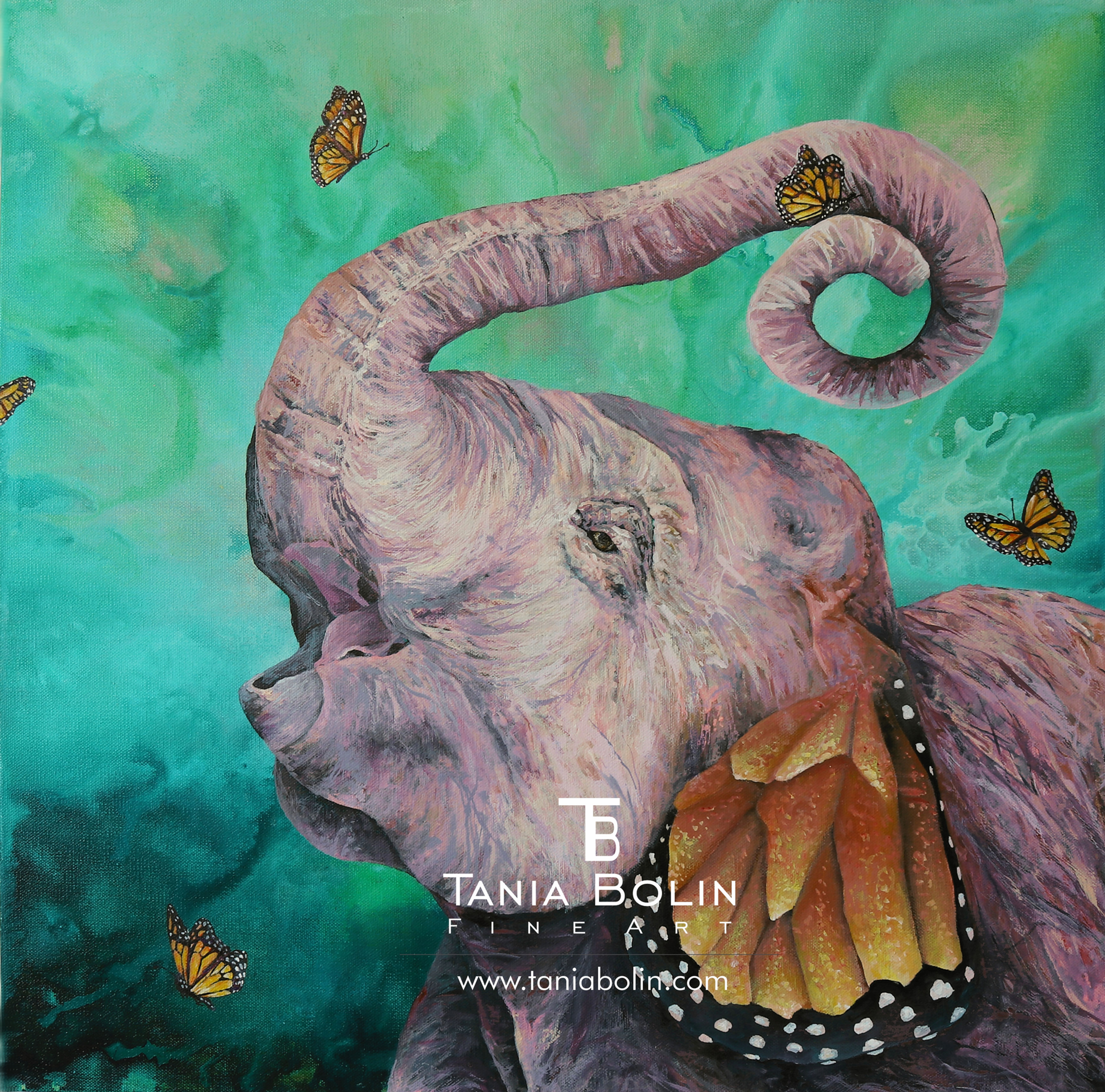 Limited Edition Print of "Elebrije"-Matted