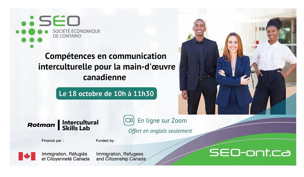 Compétences en communication interculturelle pour la main-d'œuvre canadienne