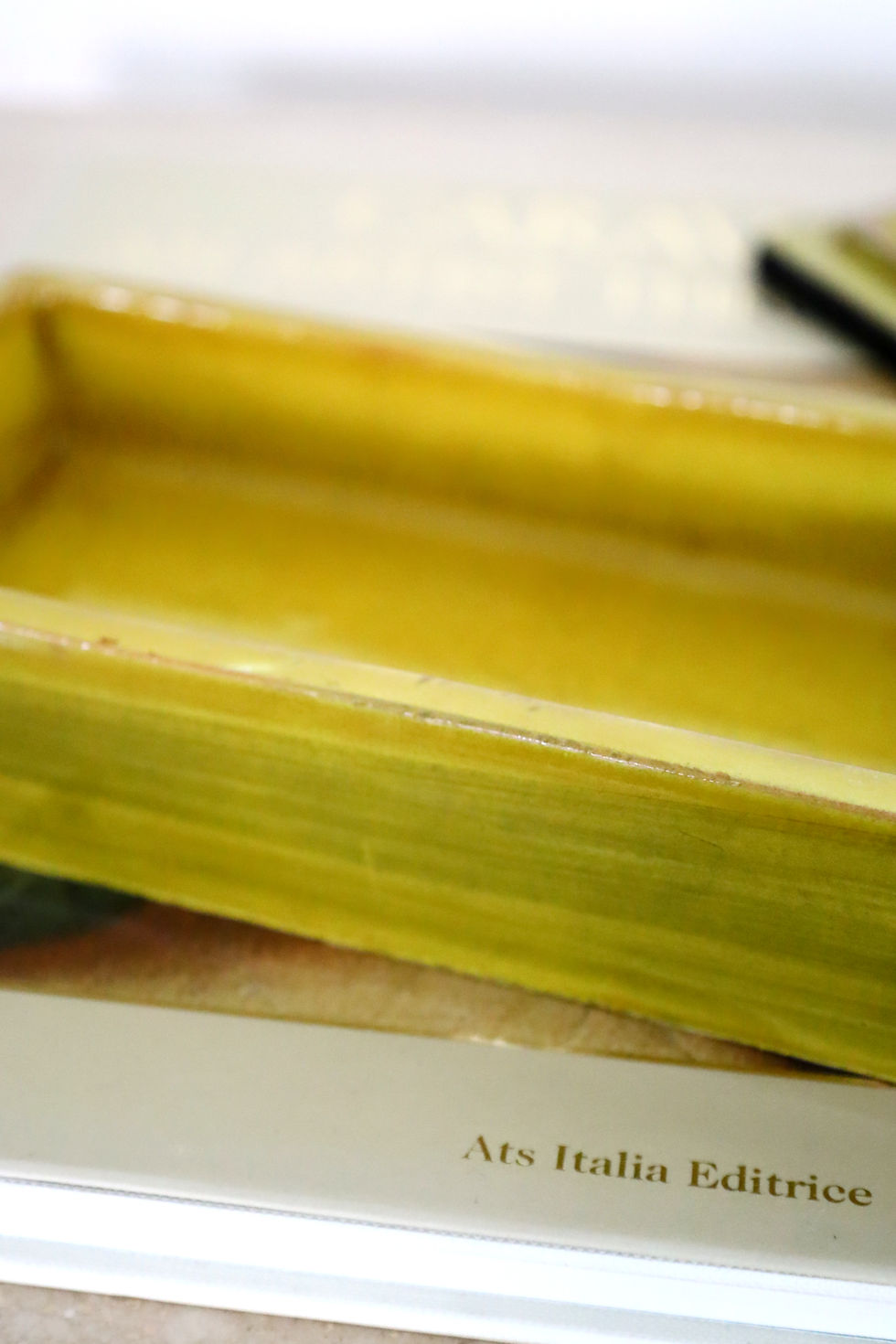 Thumbnail: Vintage Aldo Londi for Bitossi Quadrato Ceramic Lidded Box, Italy