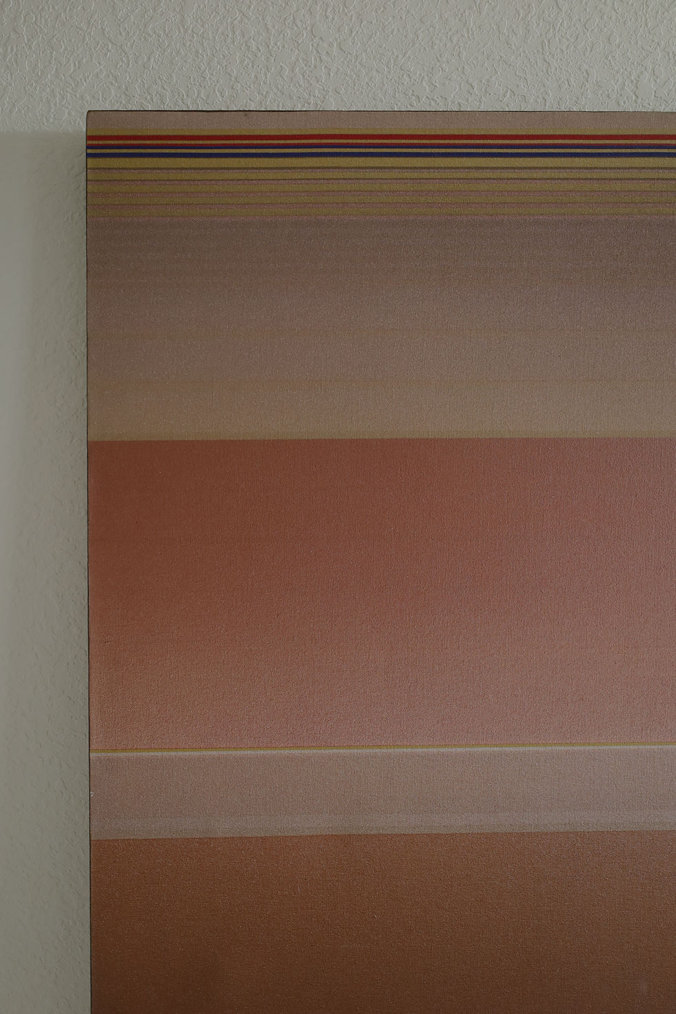Thumbnail: Monumental Linear Abstract Oil Painting on Canvas by David Barry Lewis, 1970s