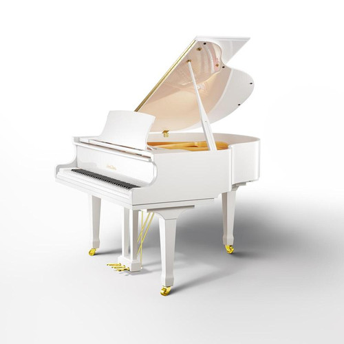 BEALE GP148 Baby Grand Piano (White) PianoMax Australia