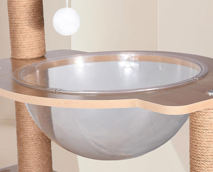 Miniatura: Arbol Rascador Cápsula con Casa - Mediano