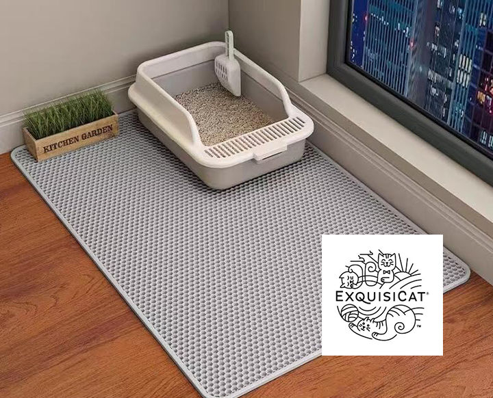 Miniatura: Alfombra recolectora de arena sanitaria Grande - 75x55cm