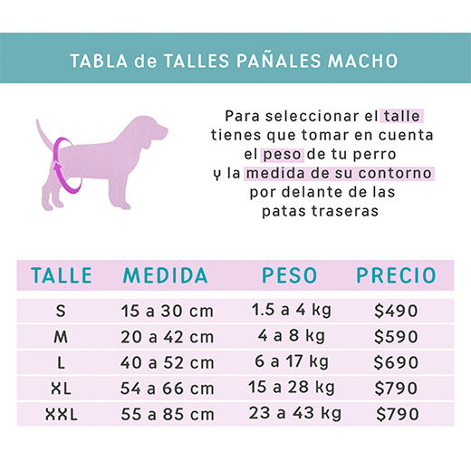 Miniatura: Pañal Descartable para Mascotas - Macho - 12 unidades
