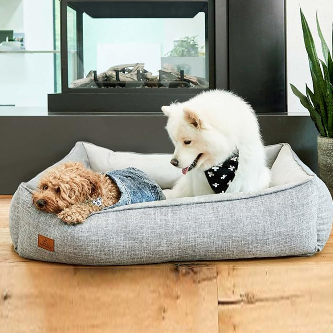 Cama Buddy espuma viscoelástica y funda desmontable - 80 × 50 cm