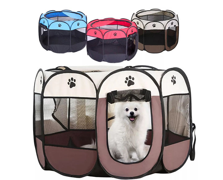 Miniatura: Corral Plegable para perros -Diámetro 1m