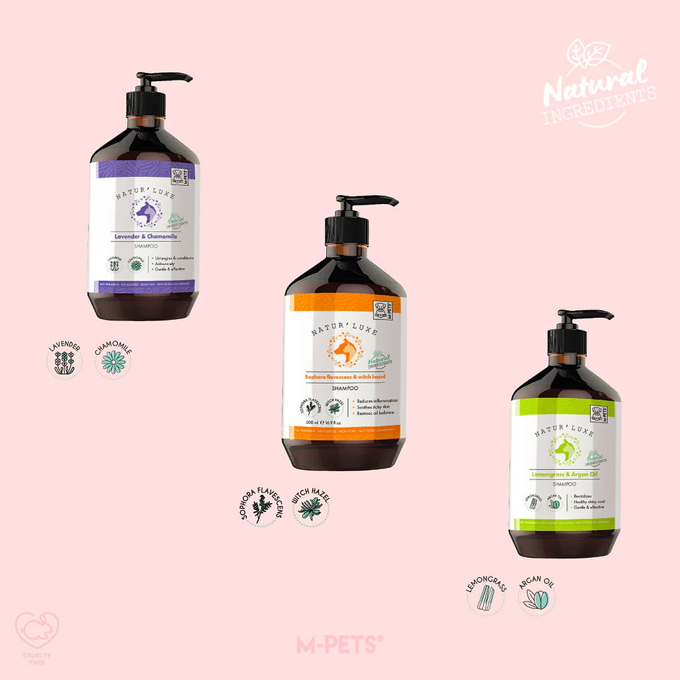 Miniatura: Shampoo MPets NATUR'LUXE 500 ml - Lavender & Chamomile