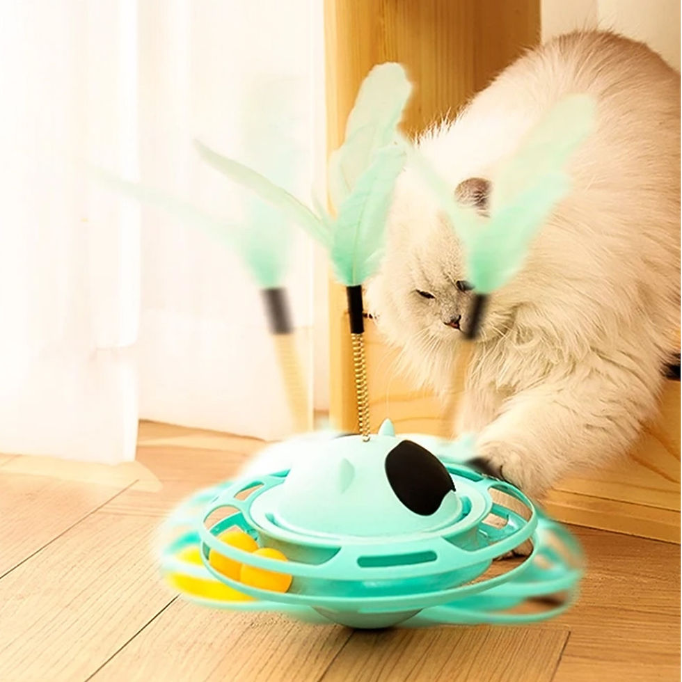 Miniatura: Juguete Interactivo para gatos - Ufo