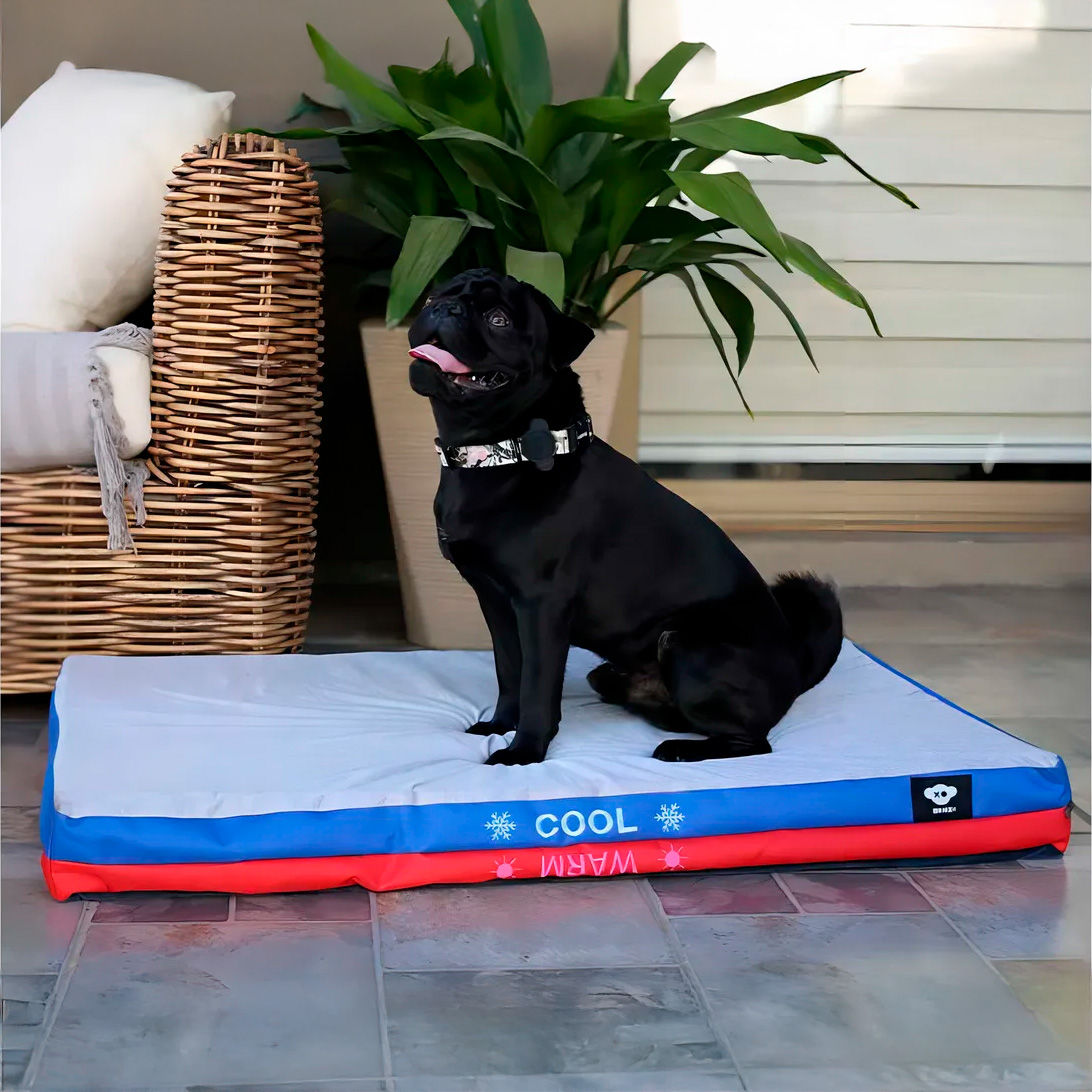 Cama Reversible para Invierno y Verano - Chica 75x48cm