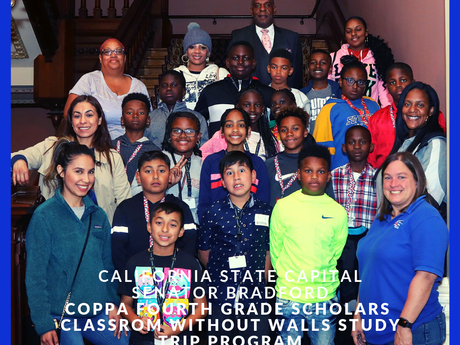 Fourth-Grade Scholars Meet And Chat With Senator Bradford On Capitol Hill