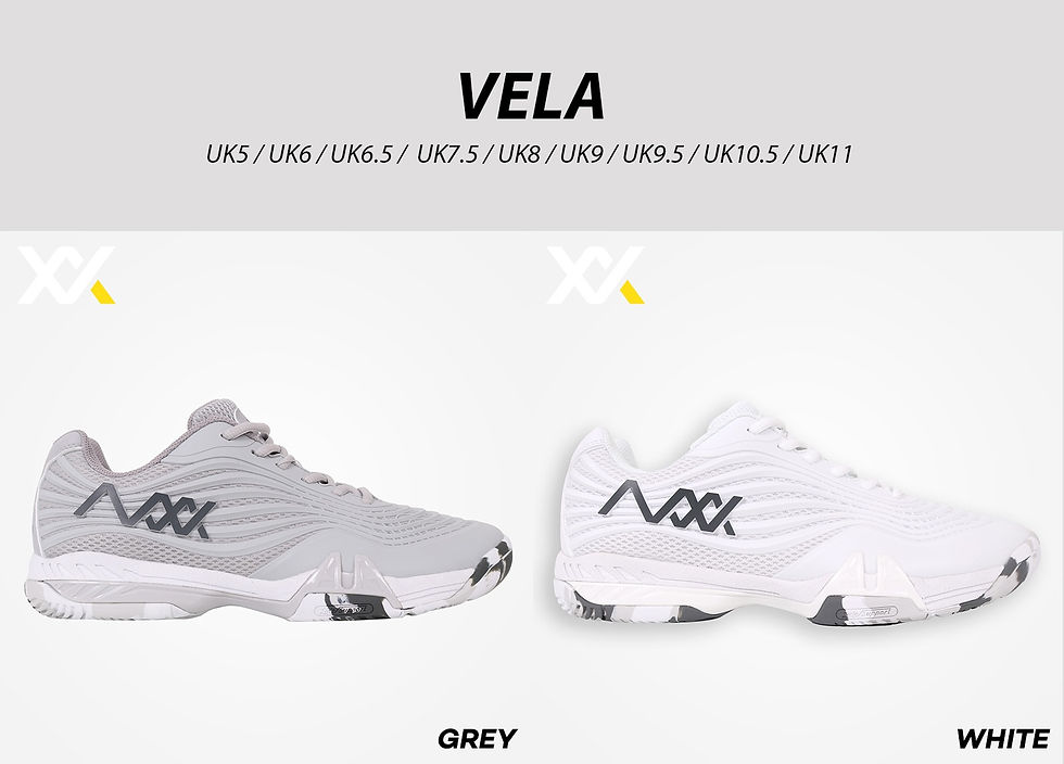 Thumbnail: MAXX - Vela Badminton Shoes (White)