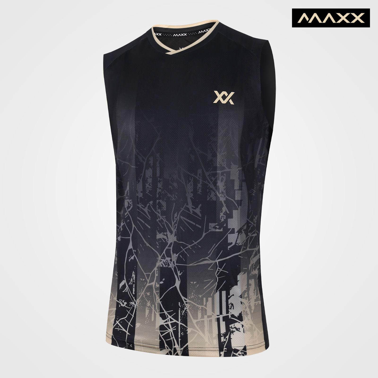 MAXX - Tournamant Sleeveless Shirt MXPRO005NS (Black)