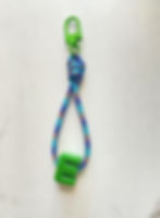 Thumbnail: Mini Neon Letter Keychain / Zipper Pull | Custom Initial