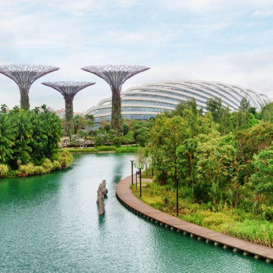 Jardines modernos y su inspiración en el mundo antiguo. Infraestructura Verde