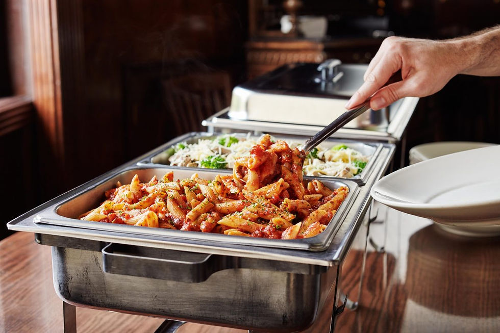 Lunch Pasta Bar $13 per person