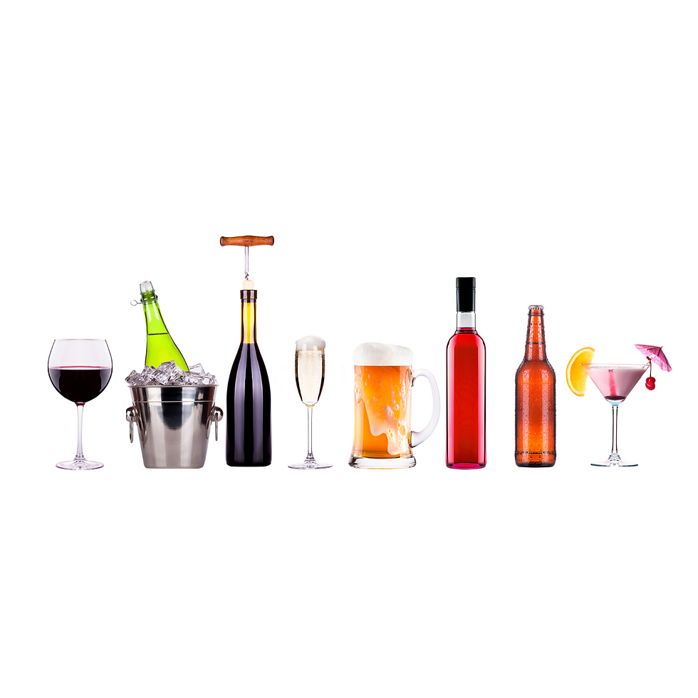 Beer, Wine and Cocktail Package ($5 per person)
