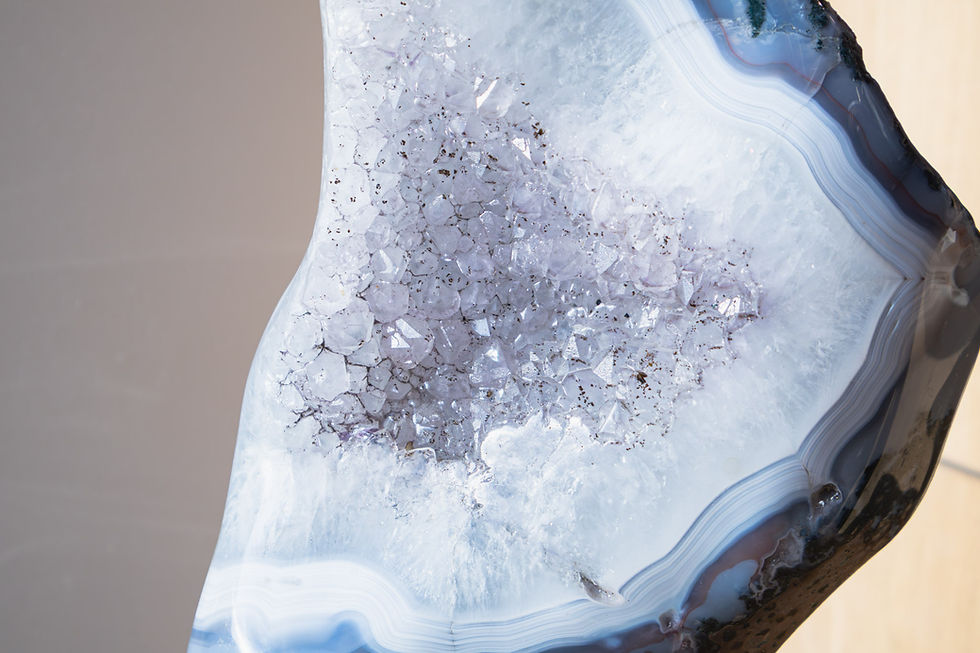 Thumbnail: Agate Statement Piece on Stand #11