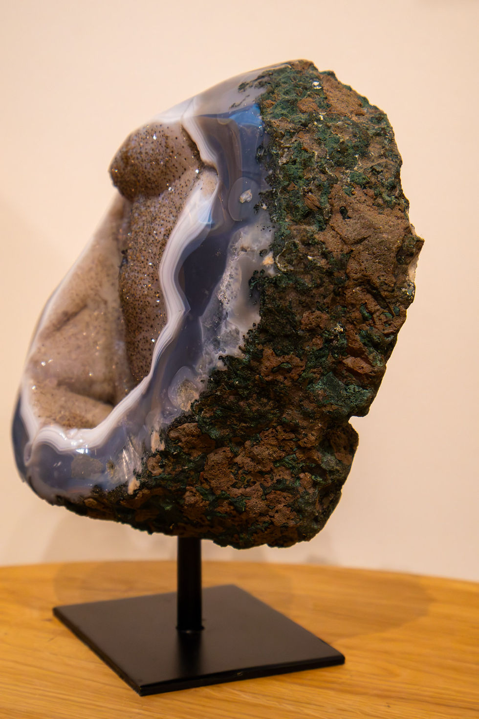 Thumbnail: Agate Statement Piece on Stand #1