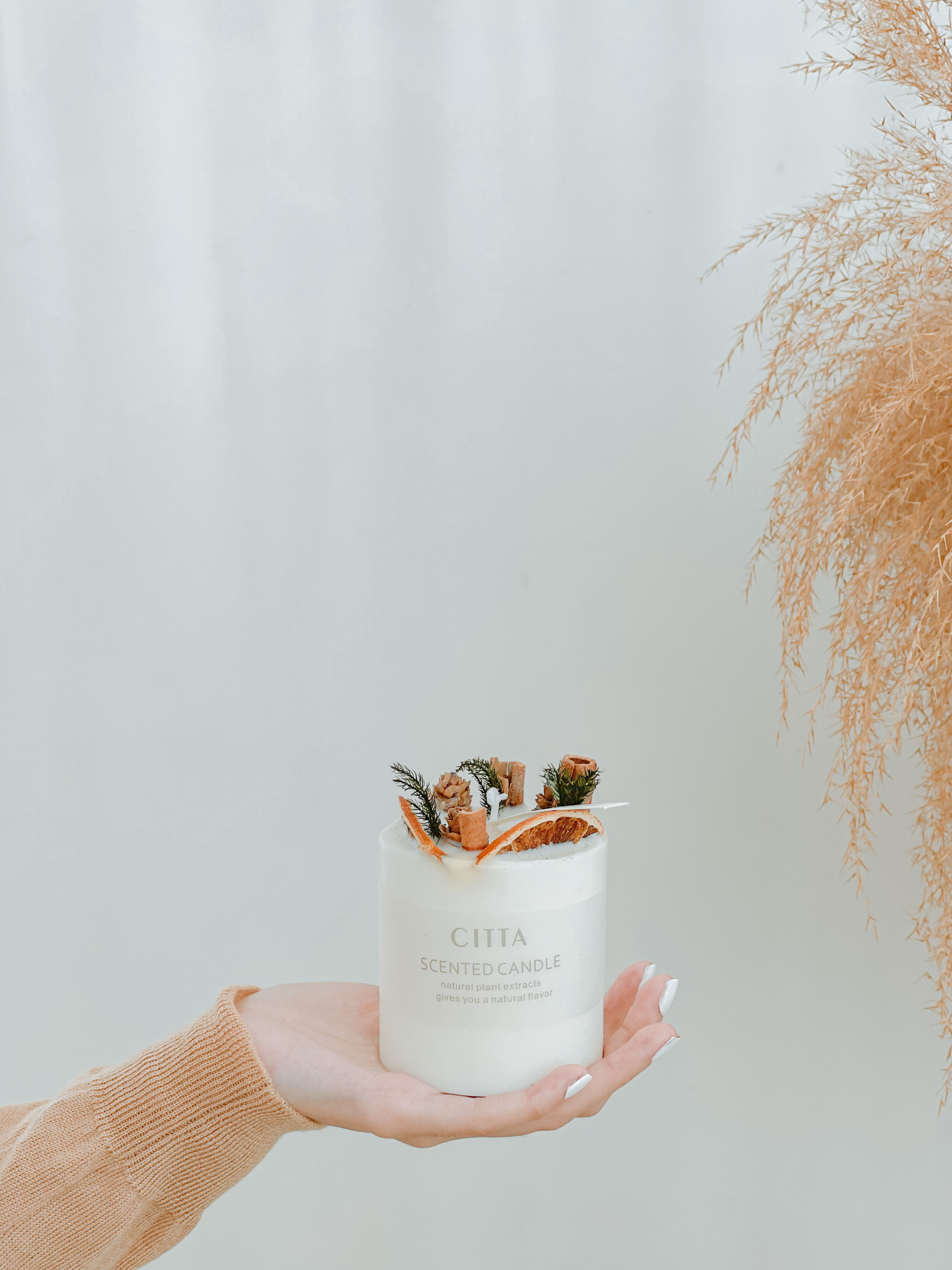 Citta Candles - "LAUREN" Orange Lemon Scent
