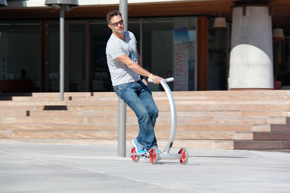 Thumbnail: Zycom C 500 ADULT Scooter Silver