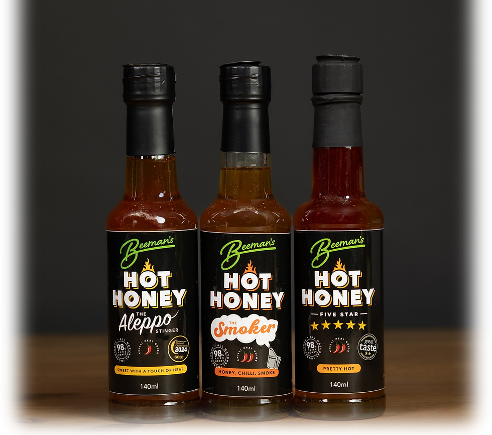 Beemans Hot Honey range