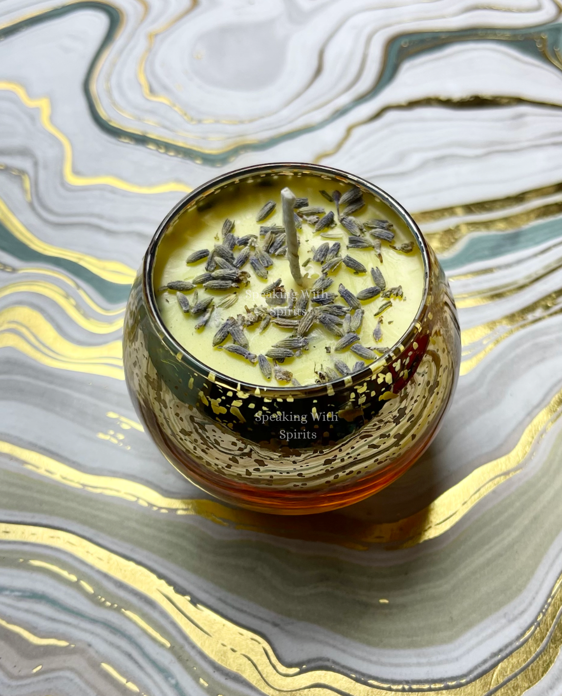 Lavender Aromatic Candle/Vela Lavanda Aromatica