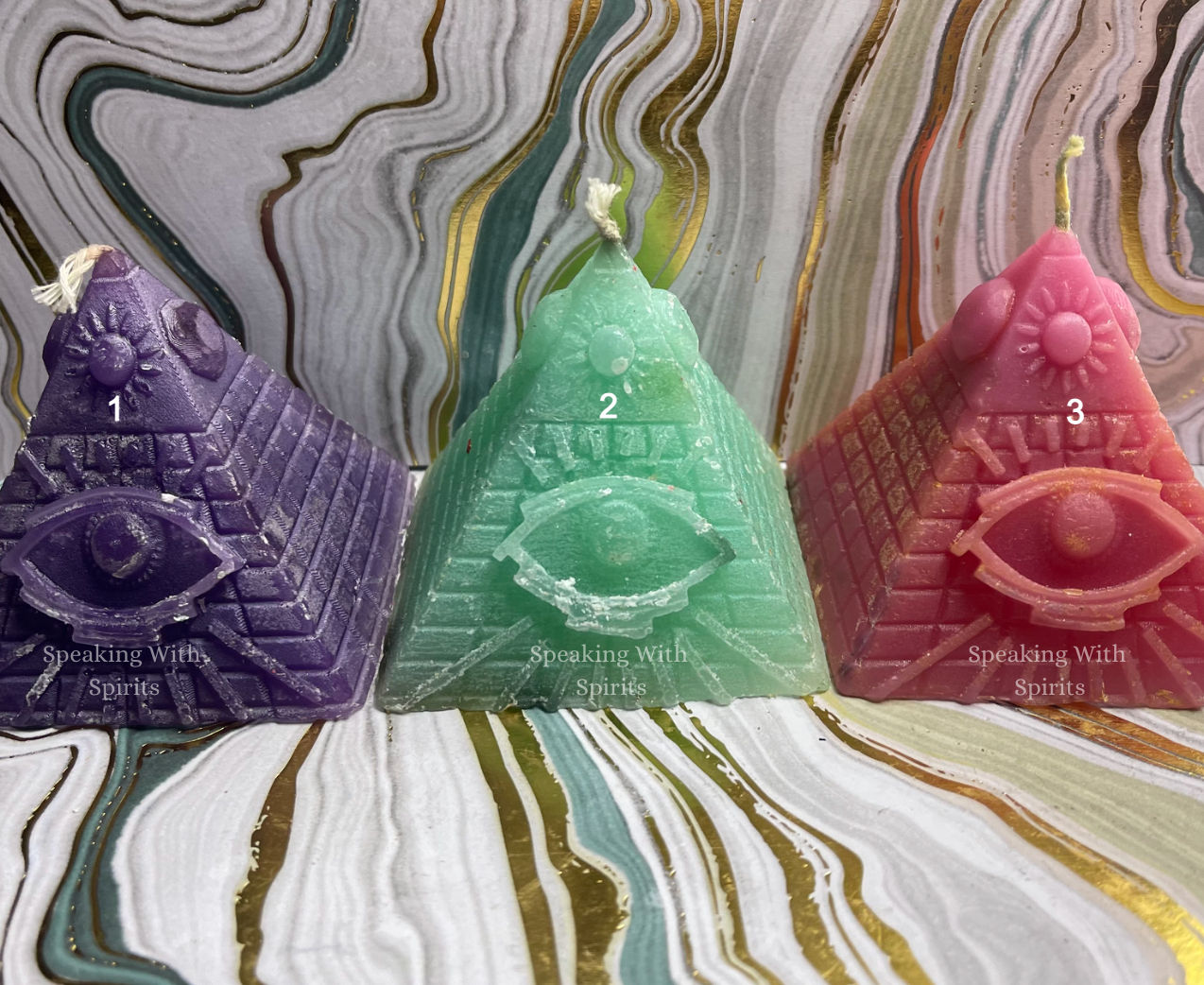 Evil Eye Candles/Velas Mal De Ojo