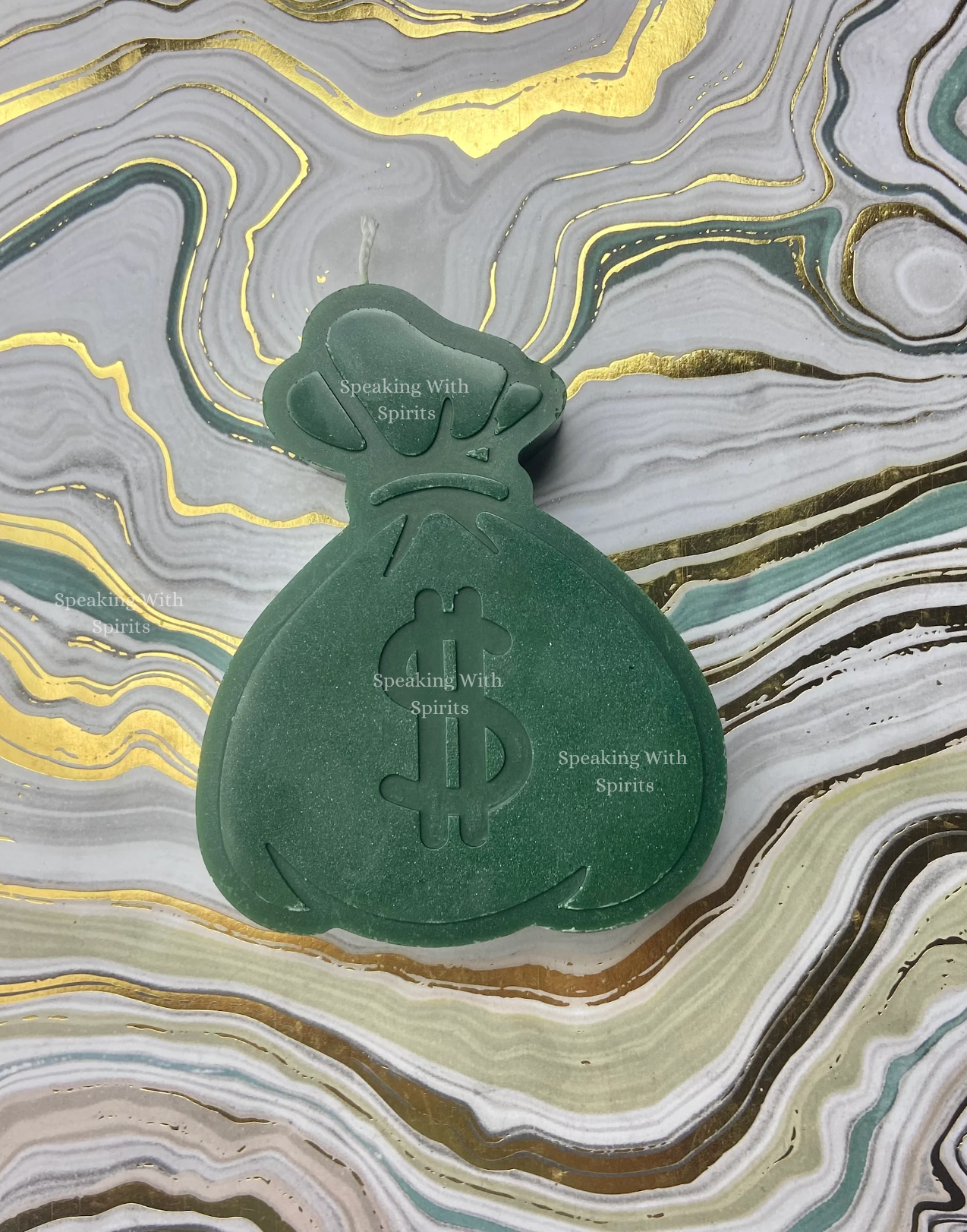 Money Fortune Bag Candle/Vela Dinero Fortuna Bolsa