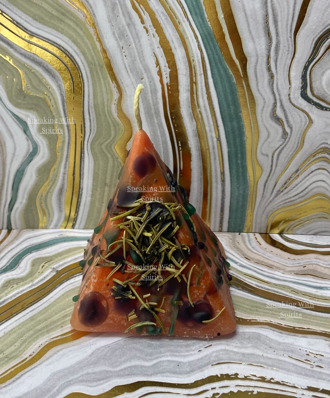 Motivation Energy Pyramid Candle