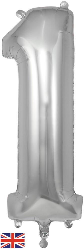 Thumbnail: 34" Silver Numbers