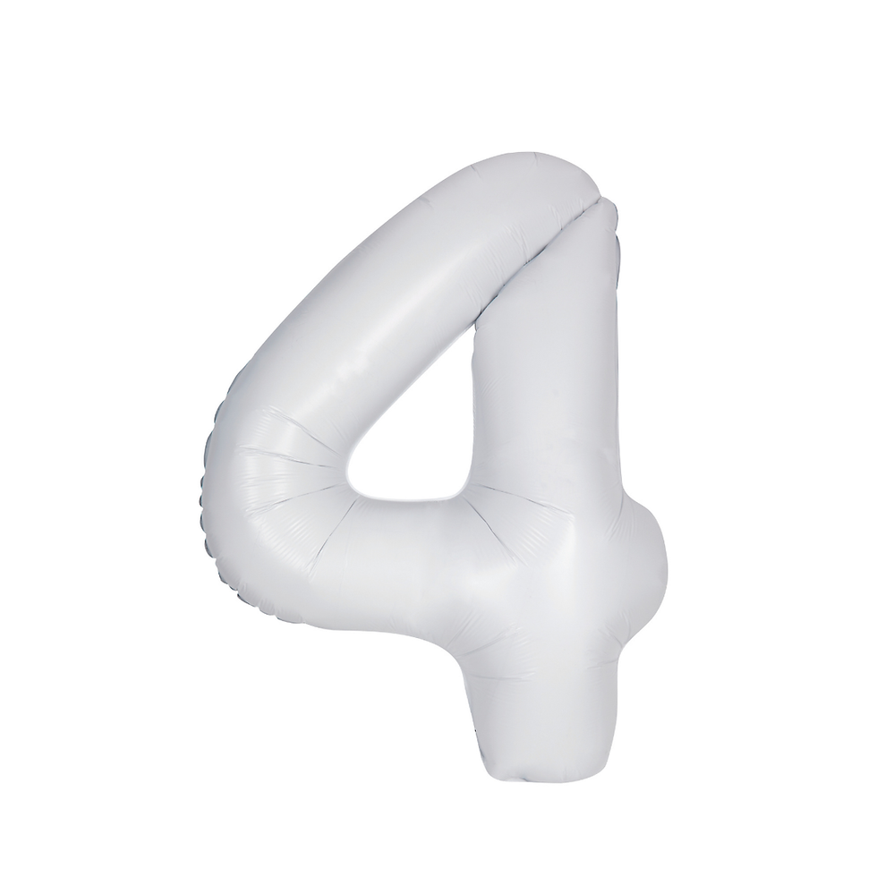 Thumbnail: 34" White Numbers