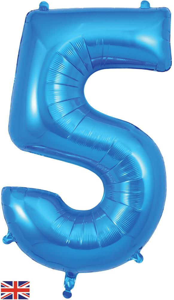 Thumbnail: 34" Blue Numbers