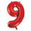 Thumbnail: 34" Red Numbers