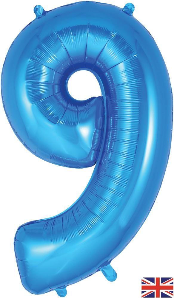 Thumbnail: 34" Blue Numbers