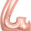 Thumbnail: 34" Rose Gold Numbers