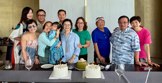 In Phuket with my family and friends from HK & BKK