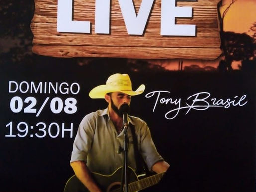 JA COM GRANDE SUCESSO APÓS LONGOS ANOS DE TRABALHO TONY BRASIL DEVERÁ SER ALVO DOS GRANDES SHOWS NO