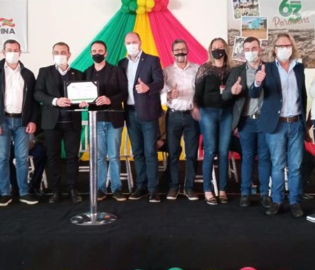 Segundo Claudio Junior Weschenfelder e Noé Nauro Benetti Um grande presente de aniversário...