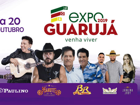 HOJE COMEÇOU A EXPO GUARUJÁ