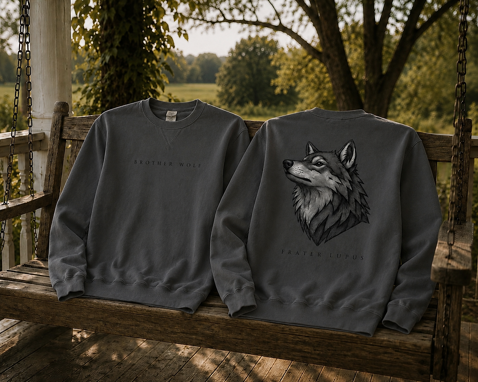 Thumbnail: Saint Francis of Assisi Crewneck Sweatshirt | Pepper