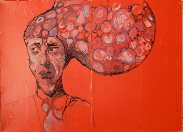 le penseur de fond L 178x130 watercolor print paper.jpg