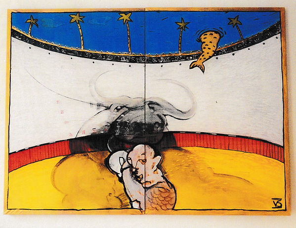 L arene piscine.Painting .vincent.Structure ..jpg