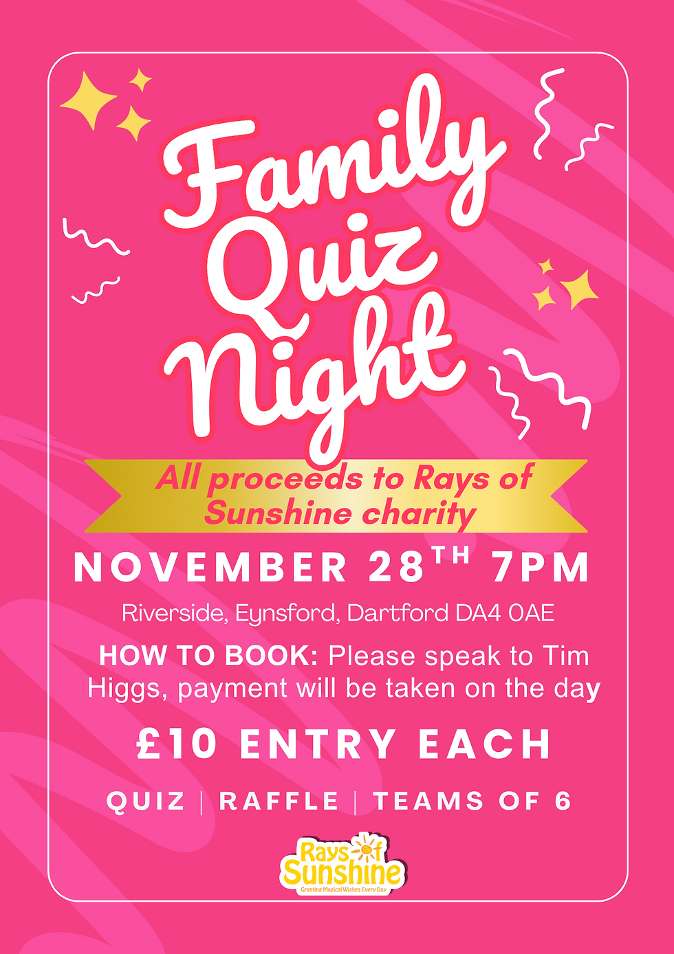 Charity Family Quiz Night